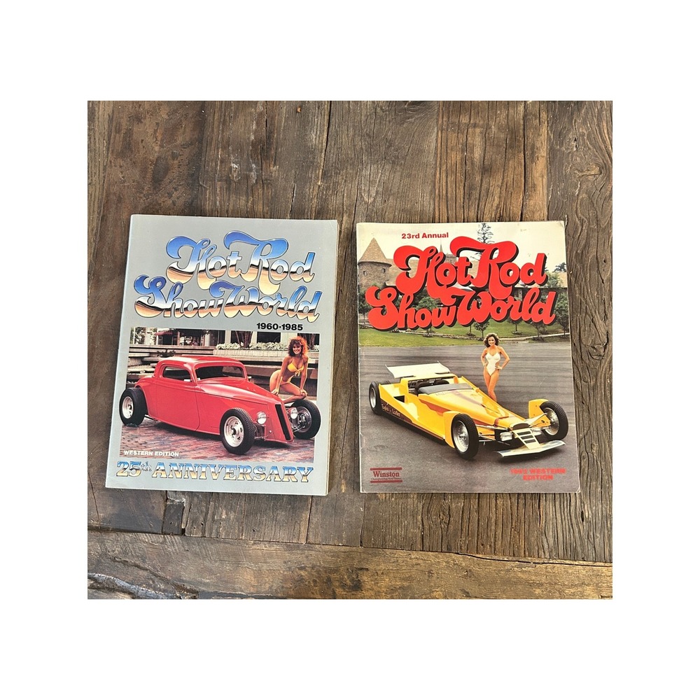 Vintage Hot Rod Show 25th Anniversary & 23rd Annual Western Edition Magazine Lot